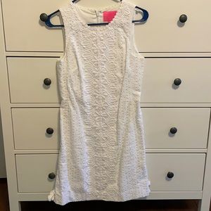Lilly Pulitzer white eyelet dress